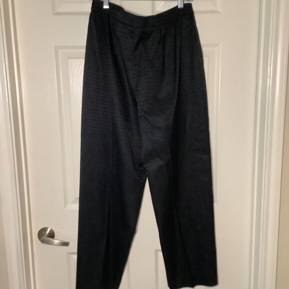 Amanda Smith Women 2 Piece Blk Pant Suit - Picture 7 of 10